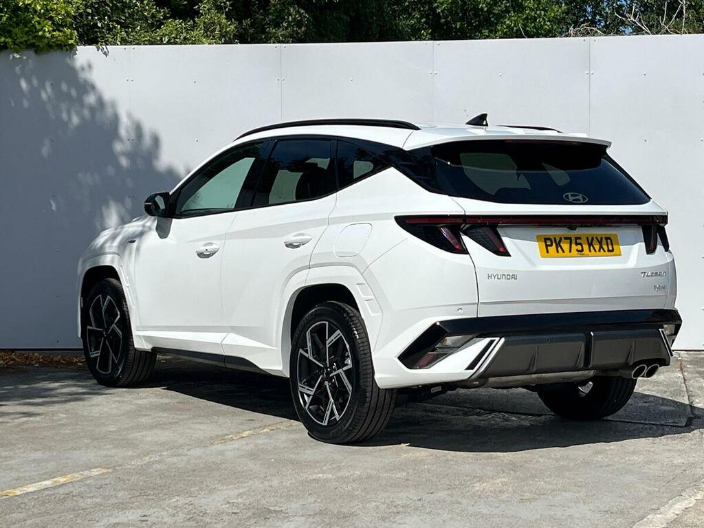 Hyundai Tucson 1.6 T-gdi N Line Suv Hybrid Euro 6 PK75KXD White #3