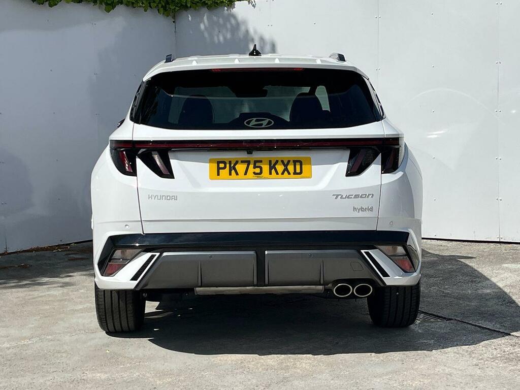 Hyundai Tucson 1.6 T-gdi N Line Suv Hybrid Euro 6 PK75KXD White #5