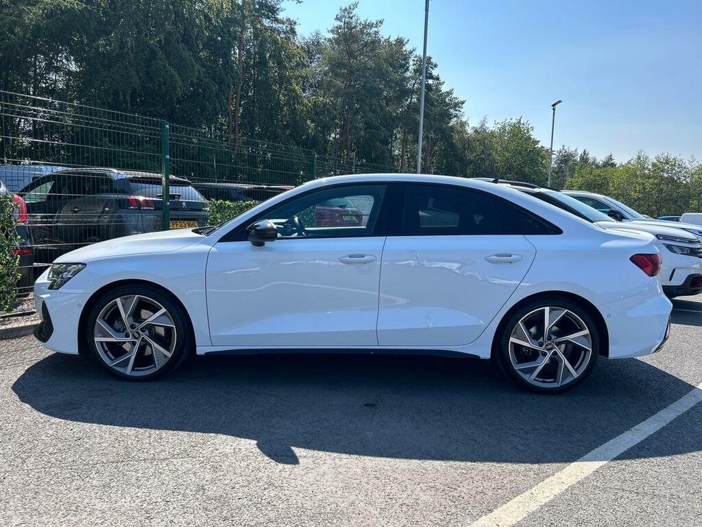 Audi A3 1.5 Tfsi 35 Black Edition Saloon PK74VPU White #6