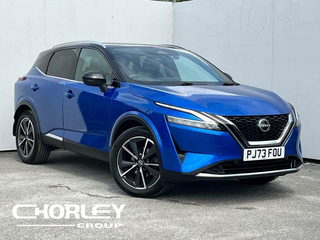 Nissan Qashqai 1.3 Dig-t Mhev Tekna Suv Hybrid Xtron E Blue