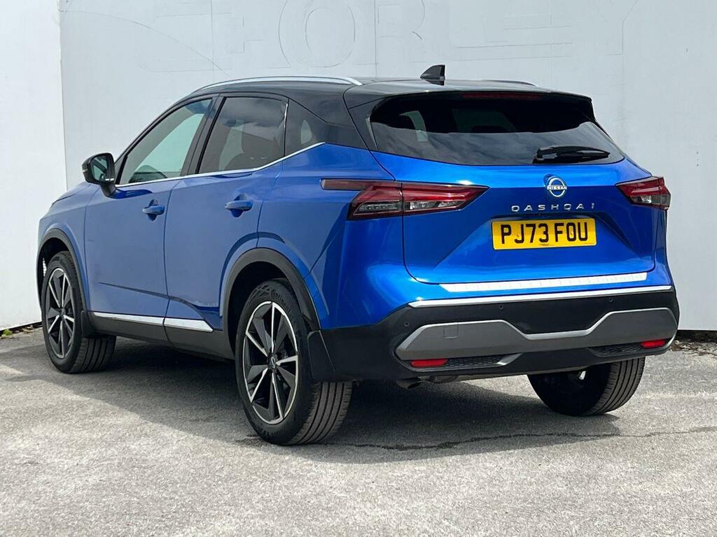 Nissan Qashqai 1.3 Dig-t Mhev Tekna Suv Hybrid Xtron E PJ73FOU Blue #3