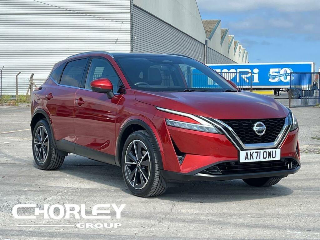Nissan Qashqai 1.3 Dig-t Mhev Tekna Suv Hybrid Xtron E Red