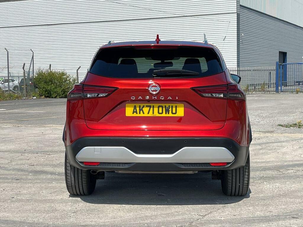 Nissan Qashqai 1.3 Dig-t Mhev Tekna Suv Hybrid Xtron E AK71OWU Red #5