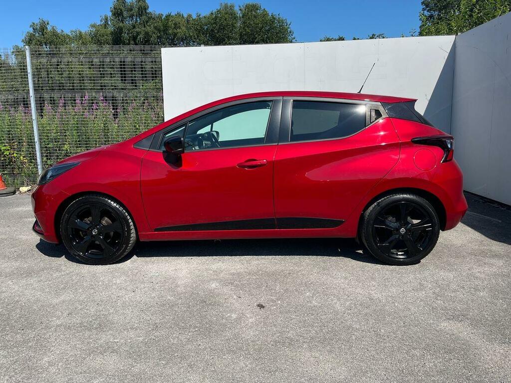 Nissan Micra 1.0 Dig-t N-sport Euro 6 Ss PL72XCT Red #6