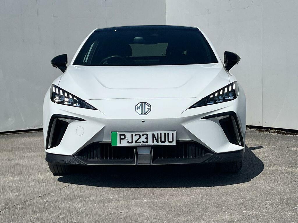 MG MG4 64Kwh Trophy Long Range Hatchback Aut PJ23NUU White #4