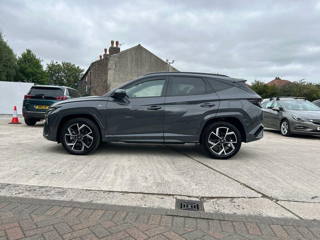 Hyundai Tucson 1.6 T-gdi N Line Suv Hybrid Euro 6 PF75AEE Grey #6