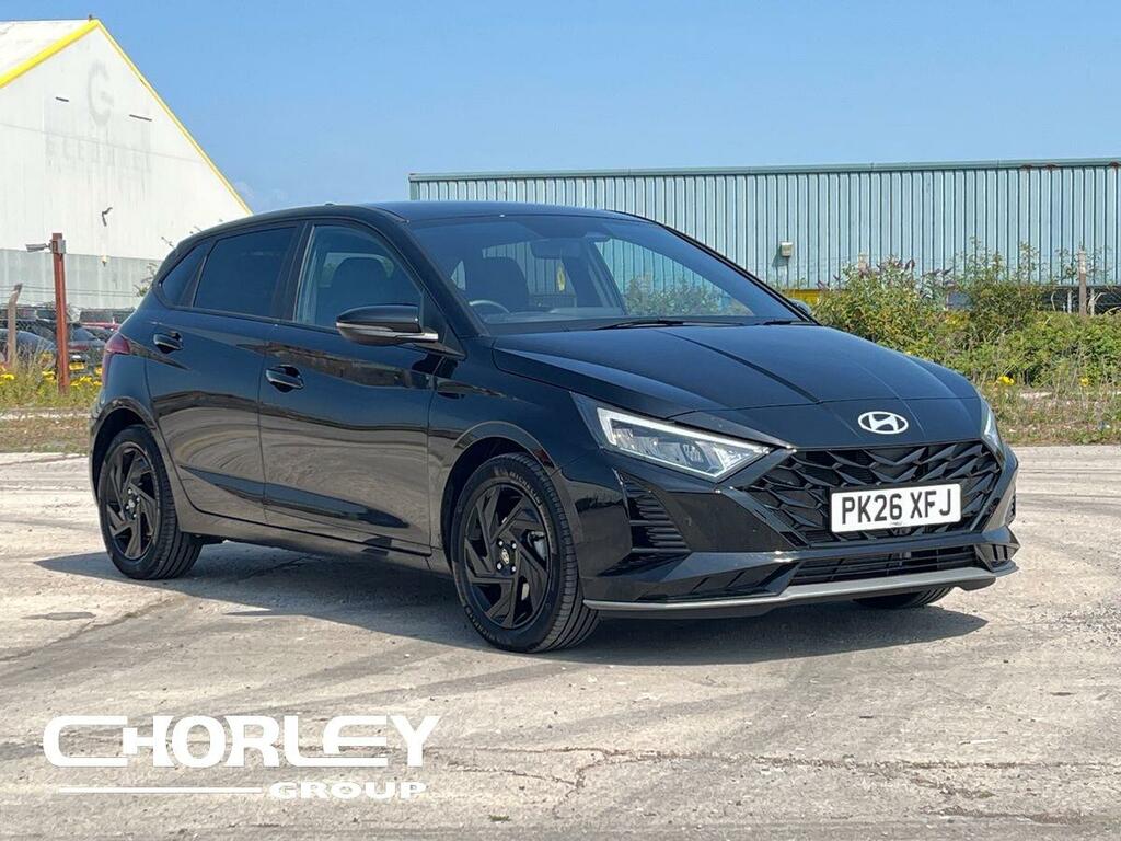 Hyundai I20 1.0 T-gdi Black Line Hatchback Dct Euro Black