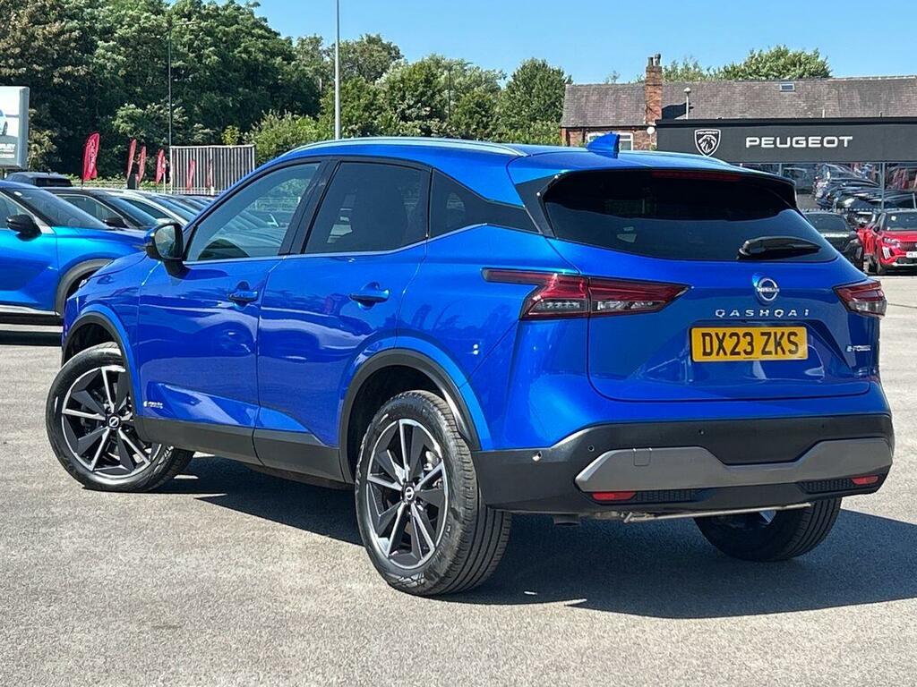 Nissan Qashqai 1.5 H E-power Tekna Suv Hybrid Eur DX23ZKS Blue #3