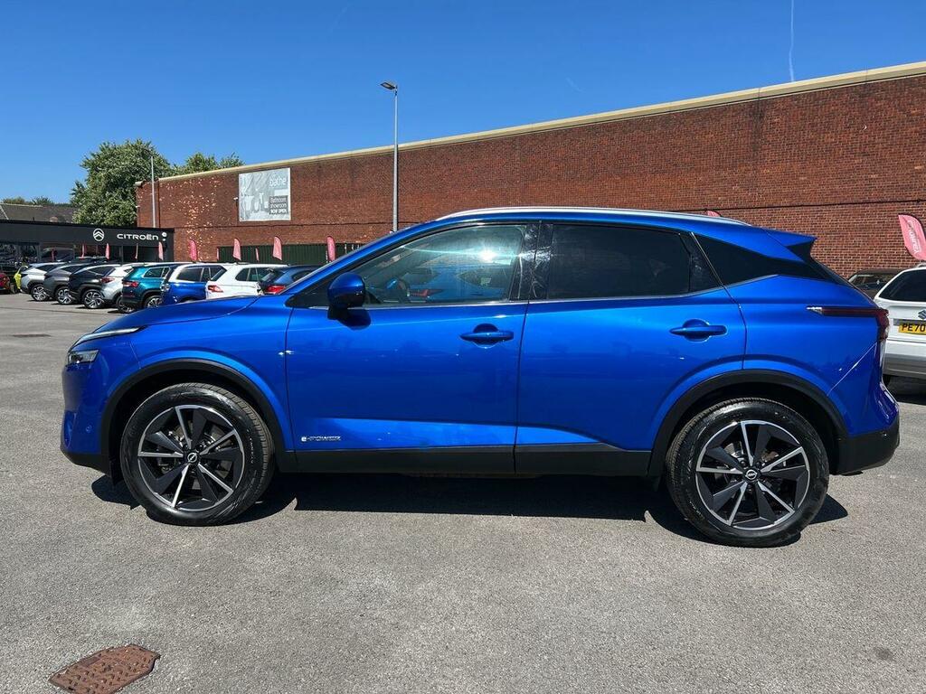 Nissan Qashqai 1.5 H E-power Tekna Suv Hybrid Eur DX23ZKS Blue #6