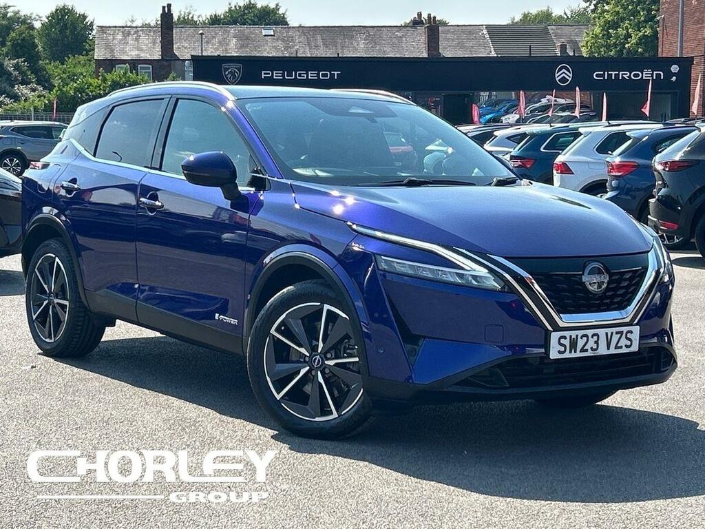 Nissan Qashqai 1.5 H E-power Tekna Suv Hybrid Eur Blue