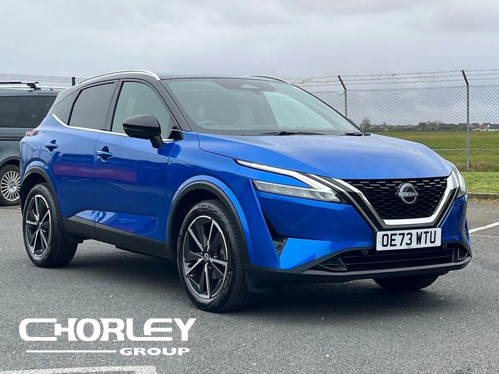 Nissan Qashqai 1.3 Dig-t Mhev Tekna Suv Hybrid Xtron E Blue
