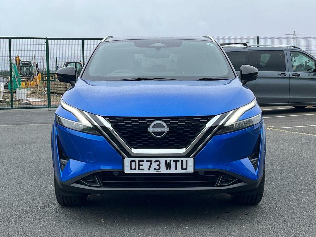 Nissan Qashqai 1.3 Dig-t Mhev Tekna Suv Hybrid Xtron E OE73WTU Blue #4