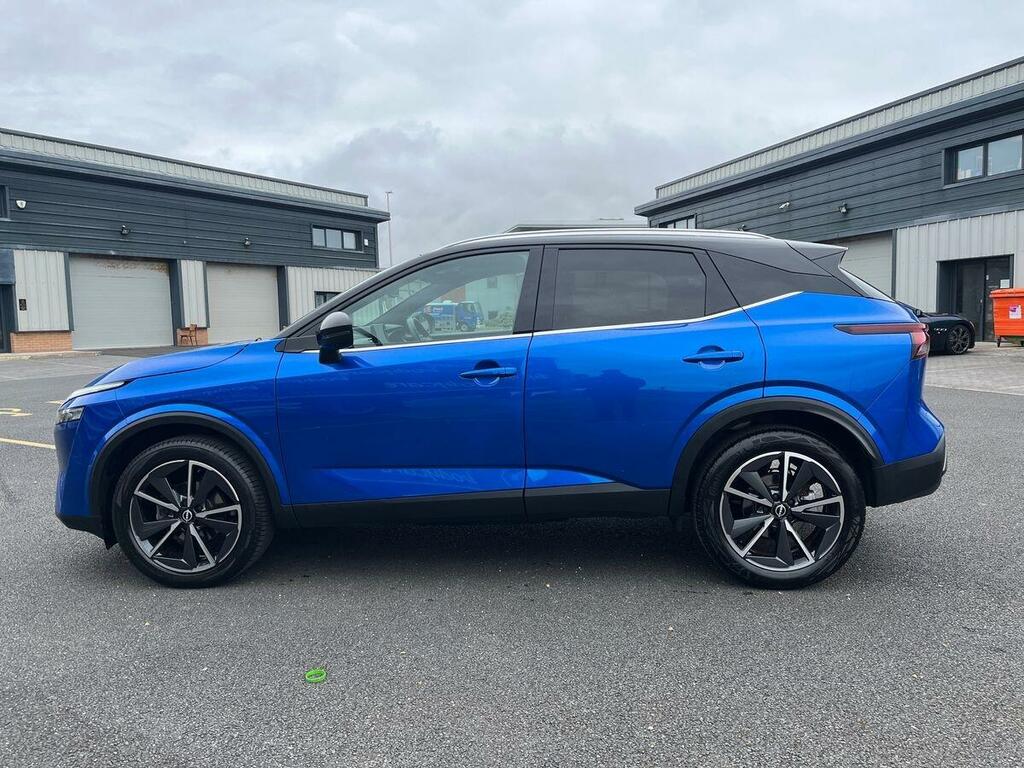 Nissan Qashqai 1.3 Dig-t Mhev Tekna Suv Hybrid Xtron E OE73WTU Blue #6