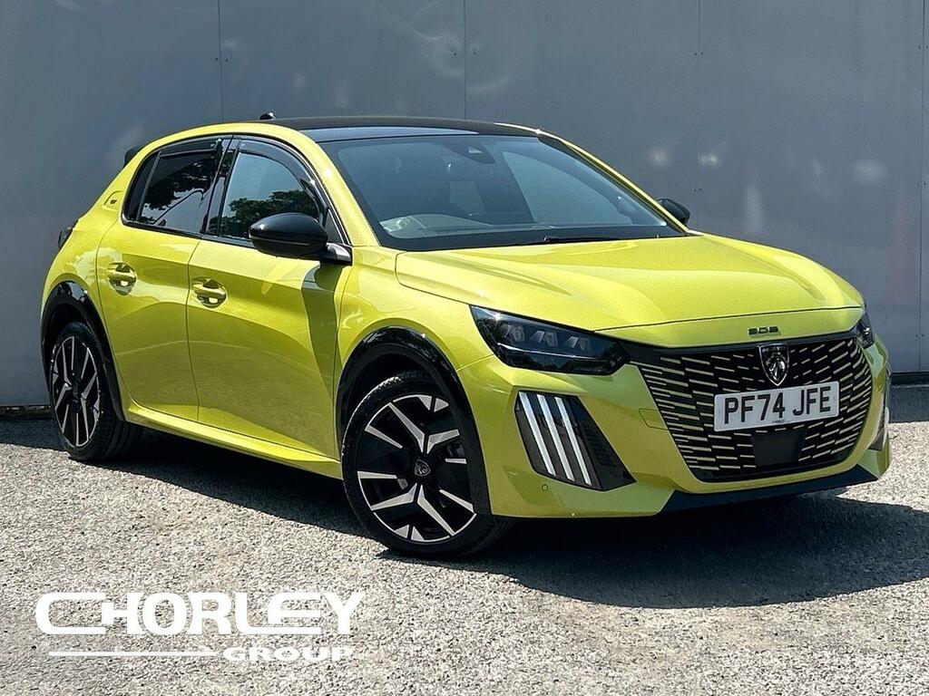 Peugeot 208 1.2 Gt Hatchback Hybrid E-dsc6 Euro 6 Yellow