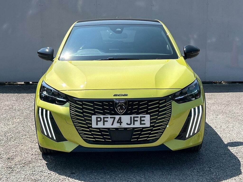 Peugeot 208 1.2 Gt Hatchback Hybrid E-dsc6 Euro 6 PF74JFE Yellow #4