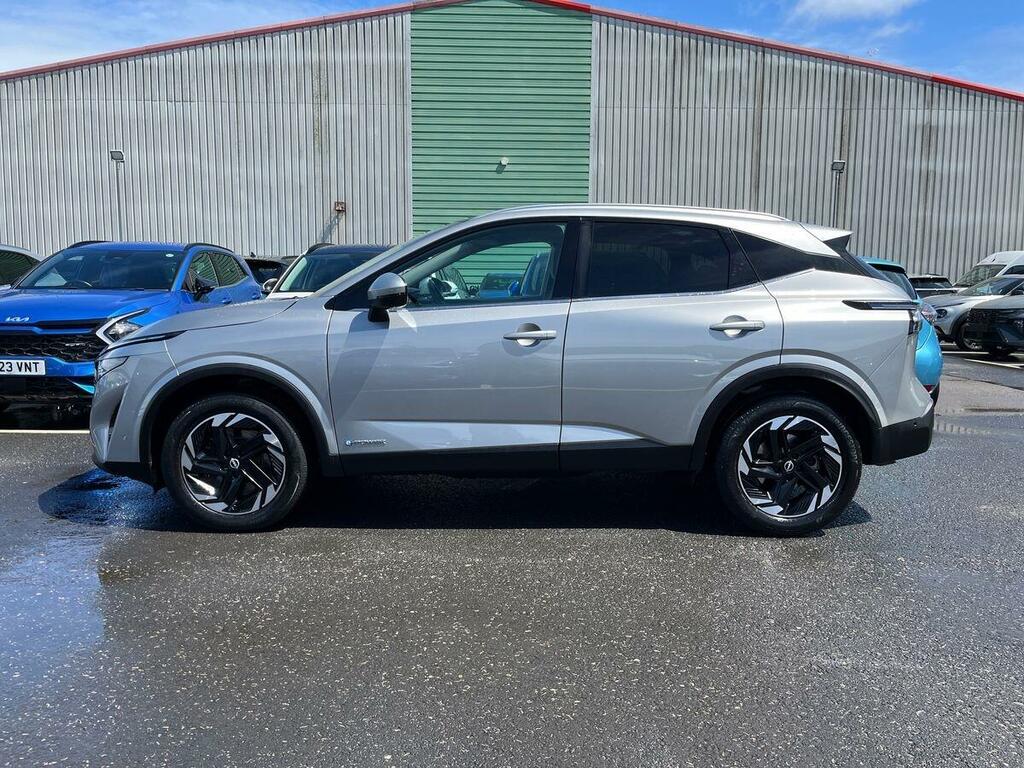 Nissan Qashqai 1.5 H E-power N-connecta Suv Hybrid Aut PK25ZSX Silver #6
