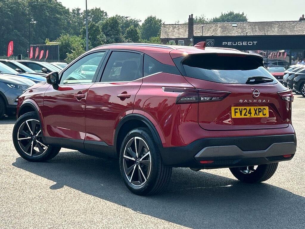 Nissan Qashqai 1.3 Dig-t Mhev Tekna Suv Hybrid Xtron E Red #3