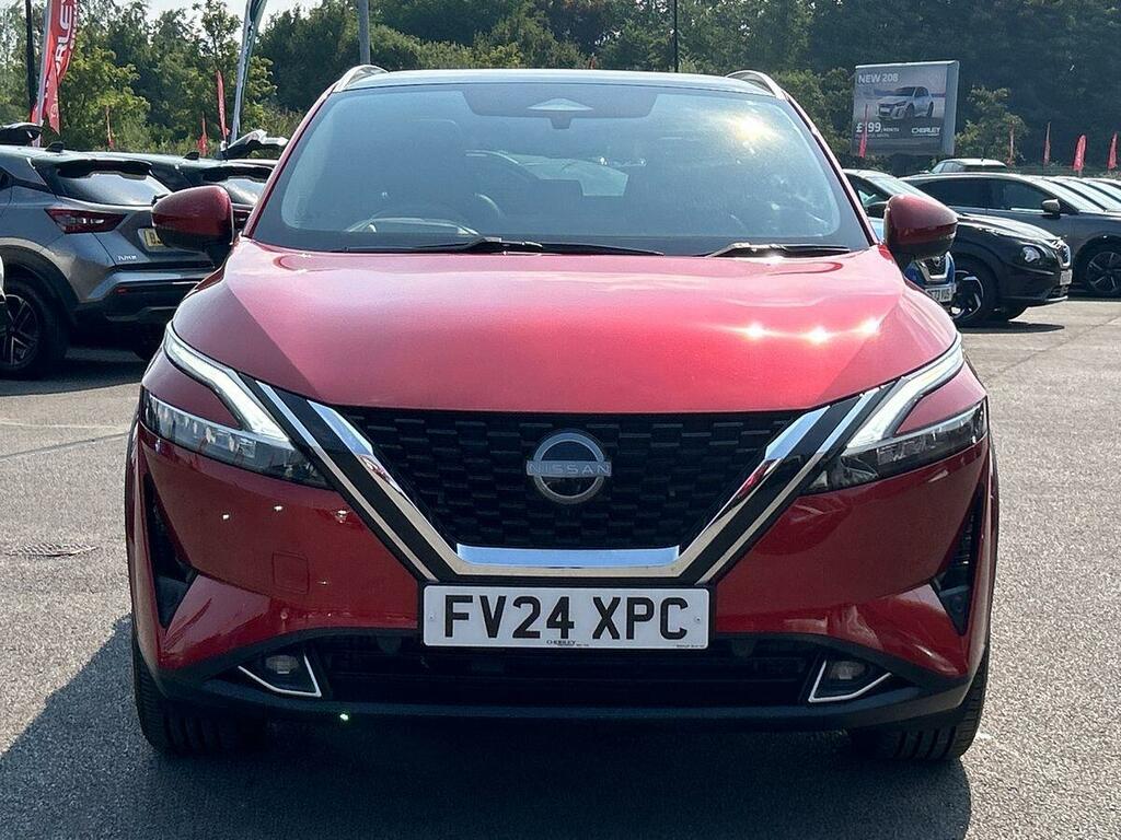 Nissan Qashqai 1.3 Dig-t Mhev Tekna Suv Hybrid Xtron E Red #4