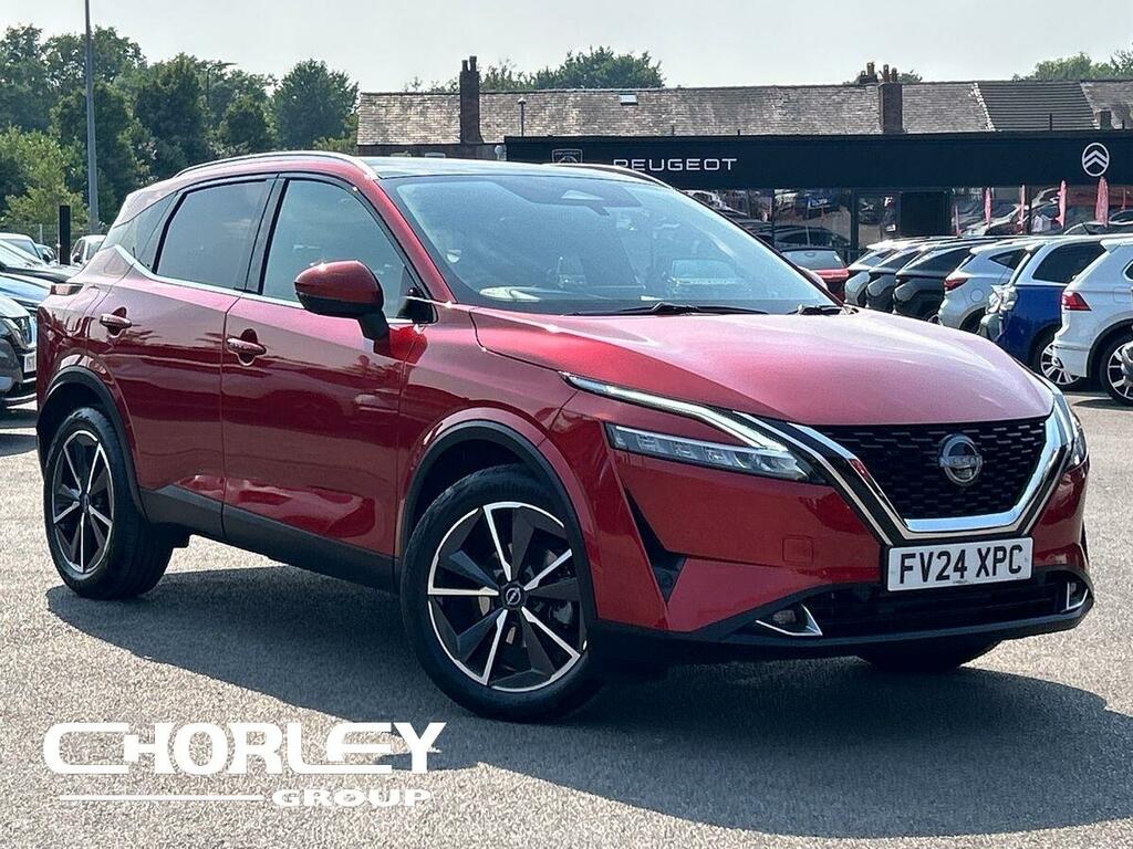 Nissan Qashqai 1.3 Dig-t Mhev Tekna Suv Hybrid Xtron E Red