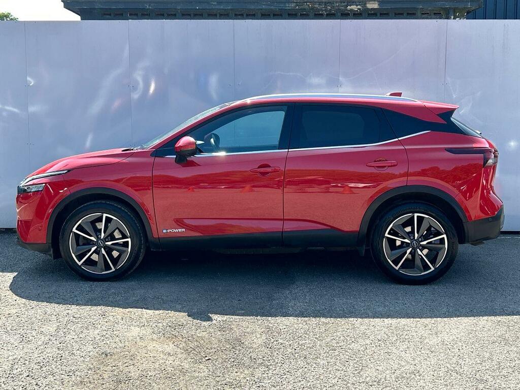 Nissan Qashqai 1.5 H E-power Tekna Suv Hybrid Eur FX23XZS Red #6