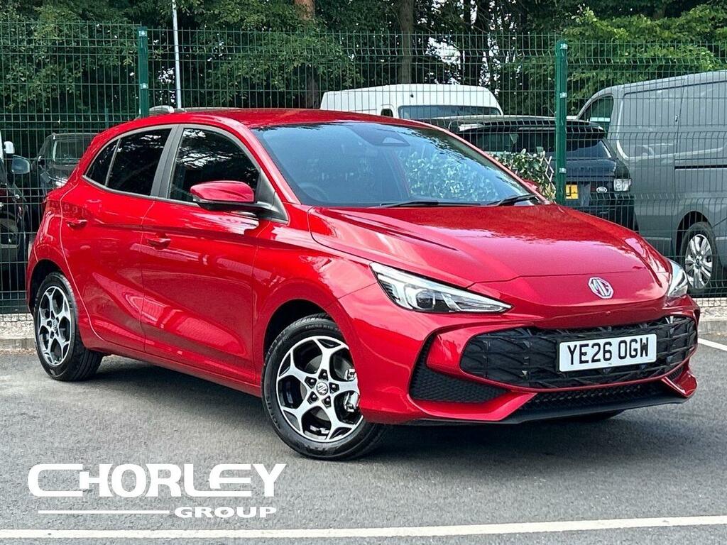 MG MG3 1.5 Hybrid Trophy Hatchback Hybrid Aut Red