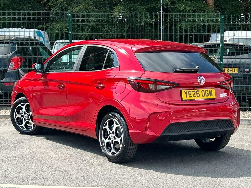 MG MG3 1.5 Hybrid Trophy Hatchback Hybrid Aut Red #3
