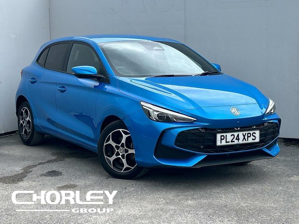 MG MG3 1.5 Hybrid Trophy Hatchback Hybrid Aut PL24XPS Blue