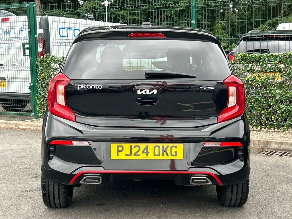 Kia Picanto 1.0 Dpi Gt-line Hatchback Euro 6 PJ24OKG Black #5