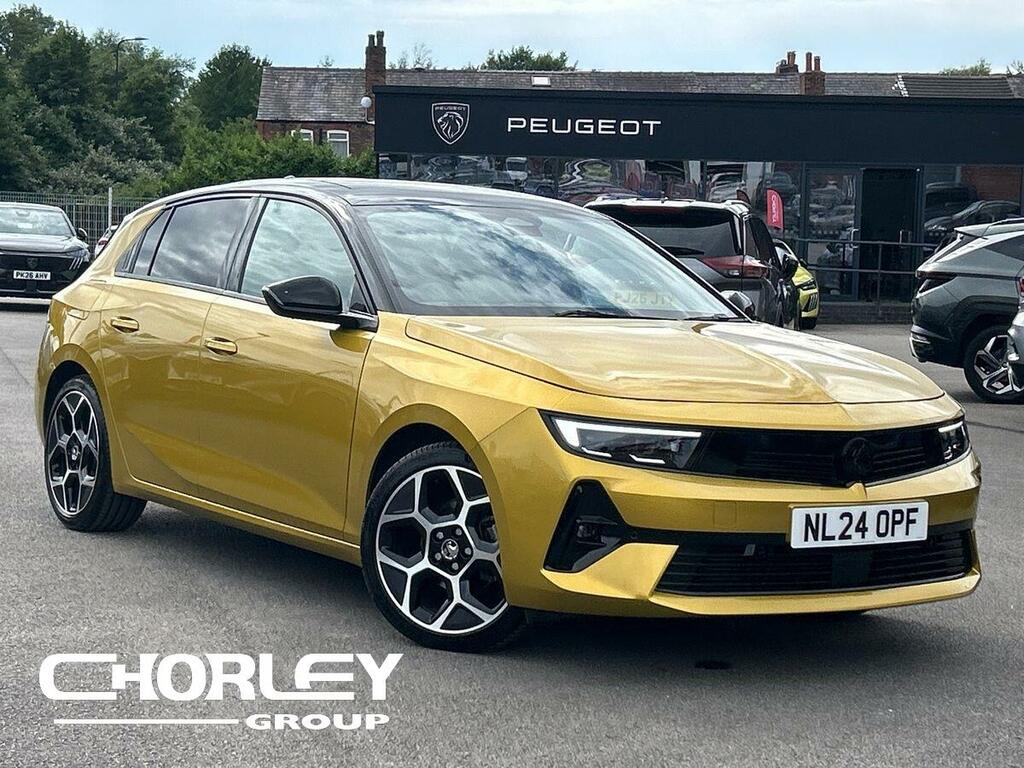 Vauxhall Astra 1.2 Turbo Ultimate Hatchback Eur Yellow