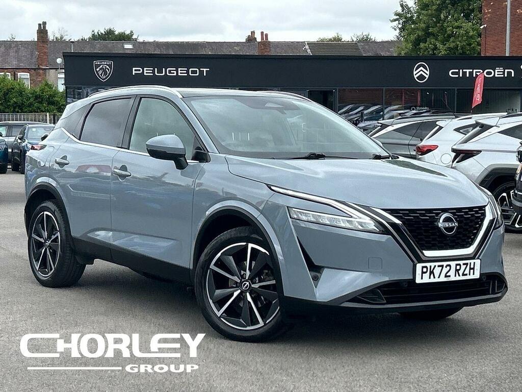 Nissan Qashqai 1.3 Dig-t Mhev Tekna Suv Hybrid Xtron E Grey
