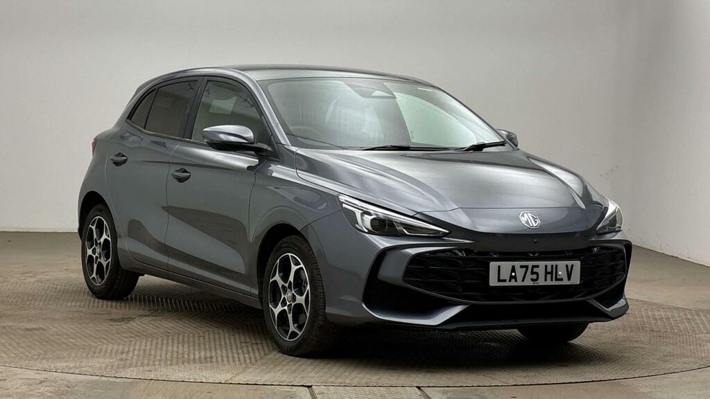 MG MG3 1.5 Hybrid Trophy Hatchback Hybrid Aut LA75HLV Grey
