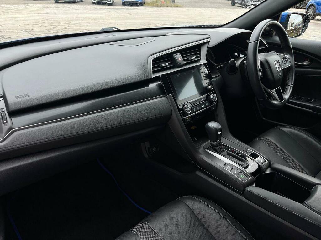 Honda Civic 1.0 Vtec Turbo Ex Hatchback Cvt Euro 6 OU71WWR Blue #2