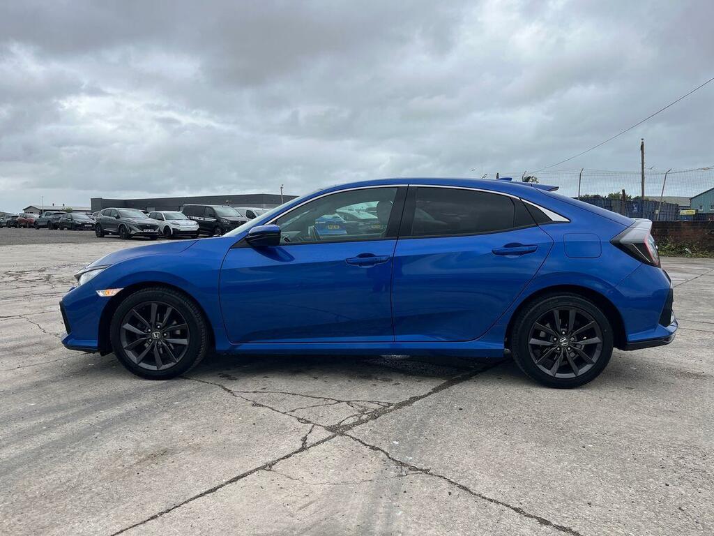 Honda Civic 1.0 Vtec Turbo Ex Hatchback Cvt Euro 6 OU71WWR Blue #6