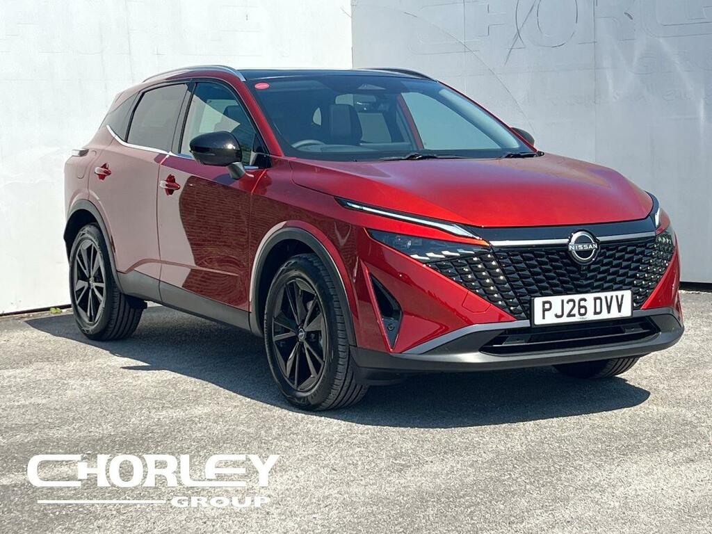 Nissan Qashqai 1.3 Dig-t Mhev Tekna Euro 6 Ss Red