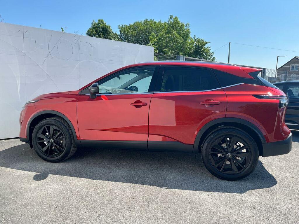 Nissan Qashqai 1.3 Dig-t Mhev Tekna Euro 6 Ss PJ26DVV Red #6