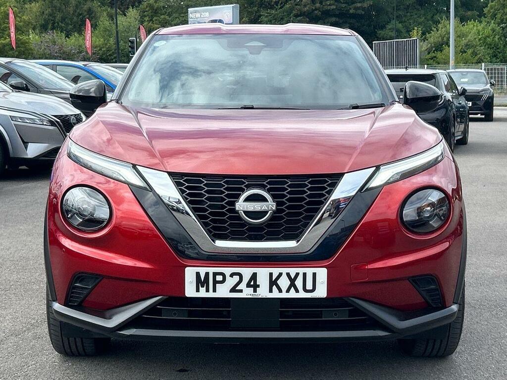 Nissan Juke 1.6 N-connecta Euro 6 Red #4