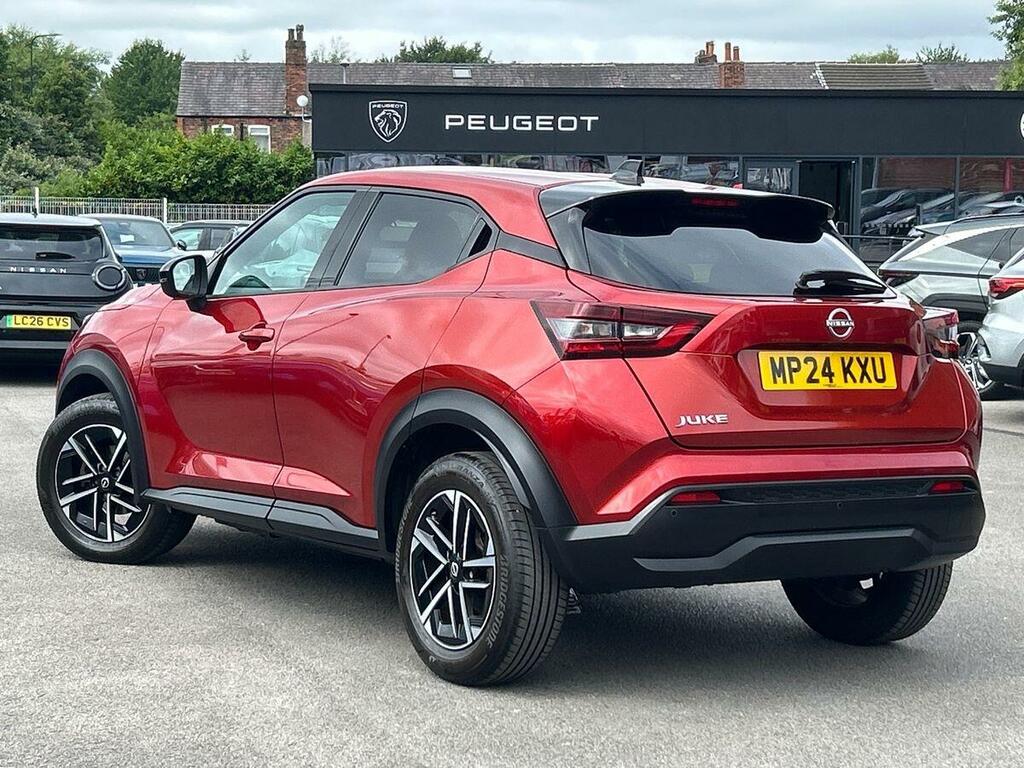 Nissan Juke 1.6 N-connecta Euro 6 Red #3