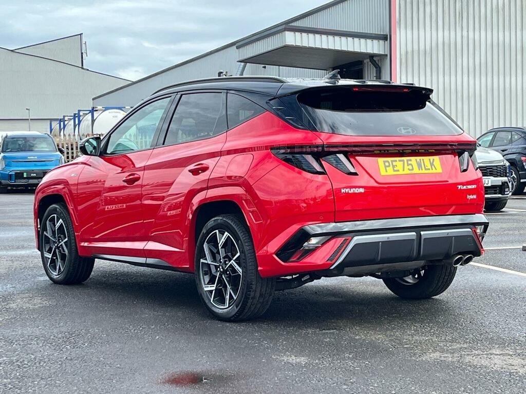 Hyundai Tucson 1.6 T-gdi N Line Suv Hybrid Euro 6 Red #3