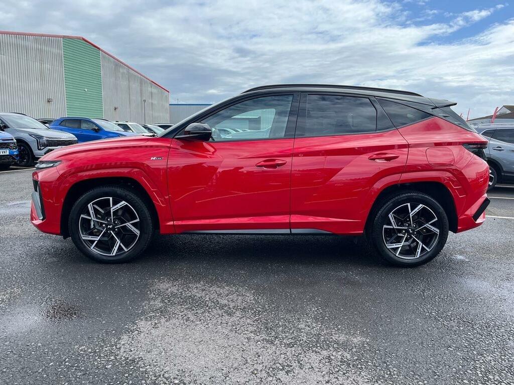 Hyundai Tucson 1.6 T-gdi N Line Suv Hybrid Euro 6 Red #6