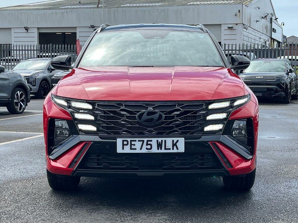Hyundai Tucson 1.6 T-gdi N Line Suv Hybrid Euro 6 Red #4