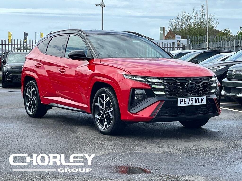 Hyundai Tucson 1.6 T-gdi N Line Suv Hybrid Euro 6 Red