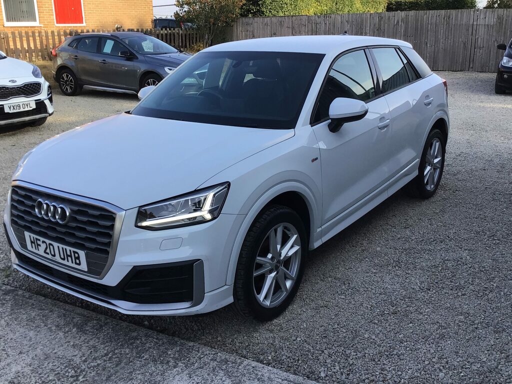 Audi Q2 S Line 35 Tfsi 1.5 148 Bhp Only 36 White