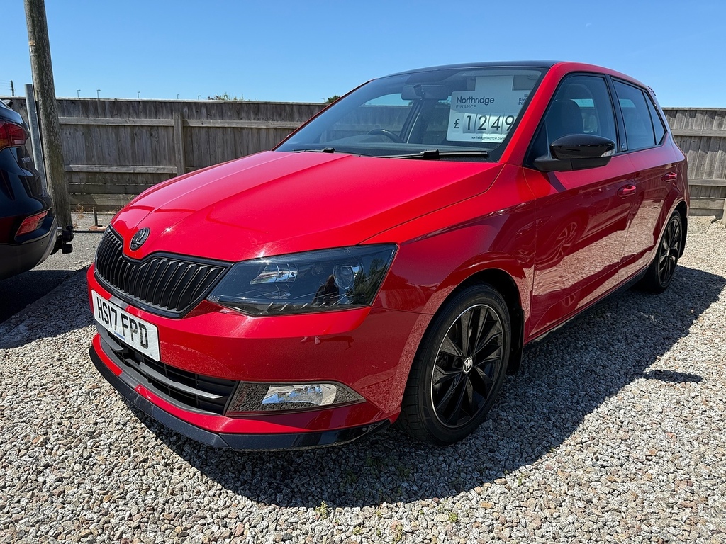 Skoda Fabia Tsi Monte Carlo Red