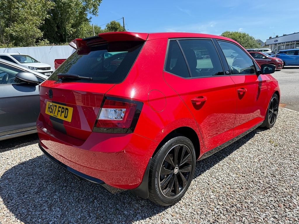 Skoda Fabia Tsi Monte Carlo Red #2