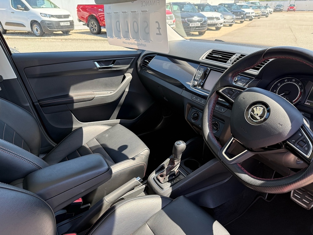 Skoda Fabia Tsi Monte Carlo Red #3