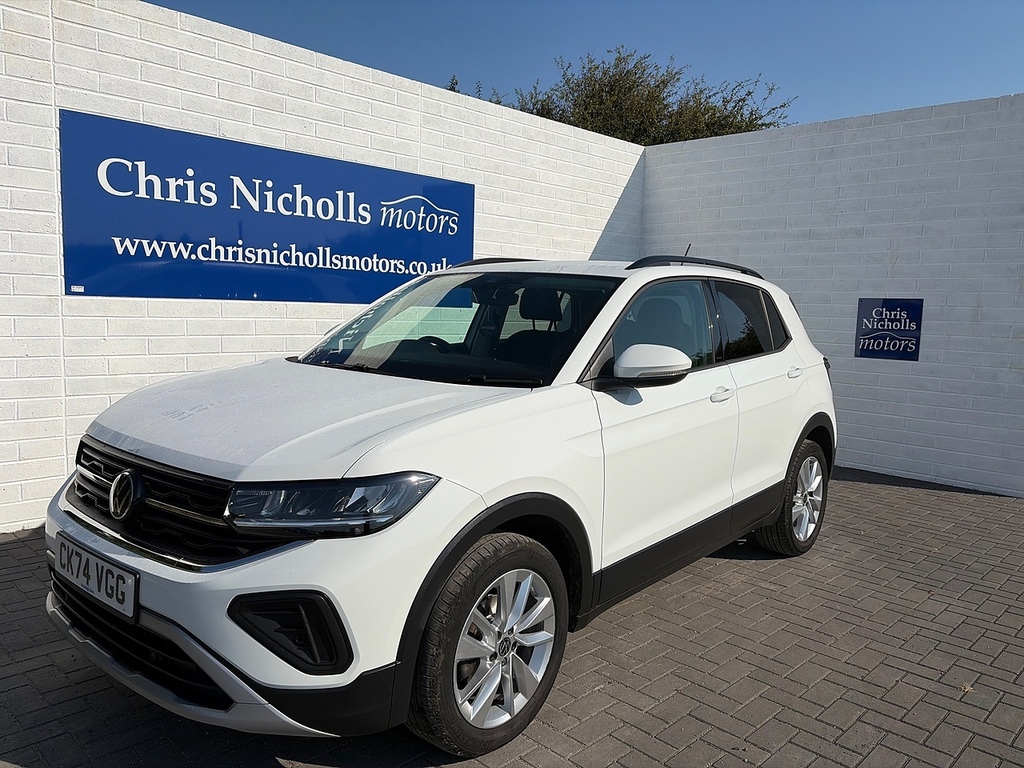 Volkswagen T-Cross Tsi Match White