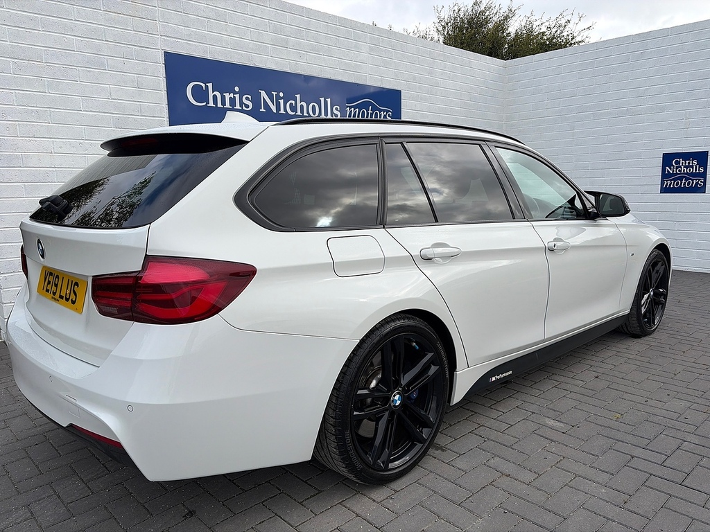 BMW 3 Series 318D M Sport Shadow Edition YE19LUS White #3