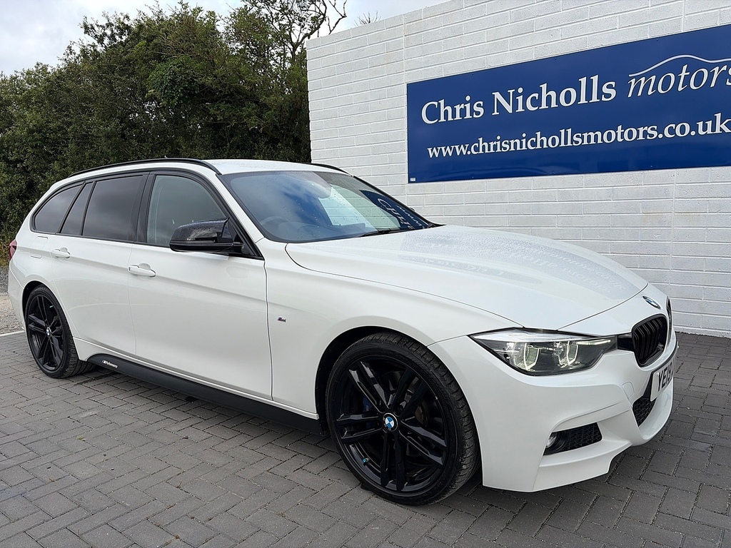 BMW 3 Series 318D M Sport Shadow Edition YE19LUS White #4
