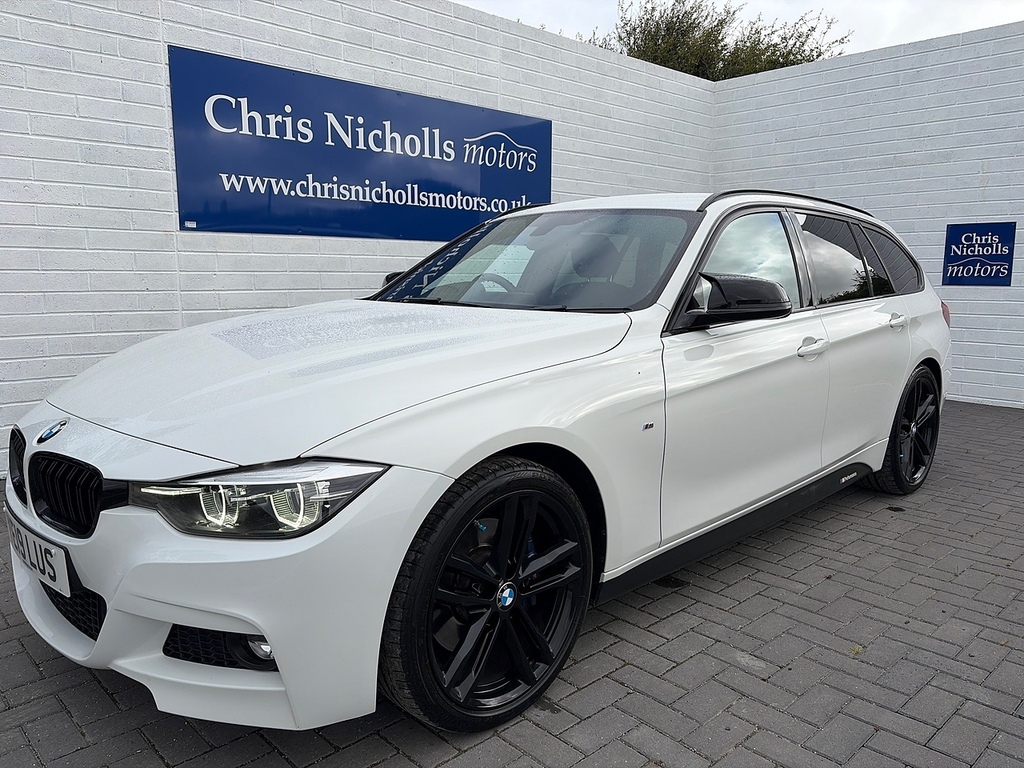 BMW 3 Series 318D M Sport Shadow Edition White