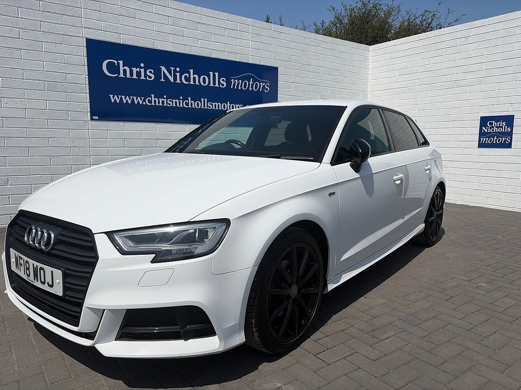 Audi A3 Tfsi Cod Black Edition White